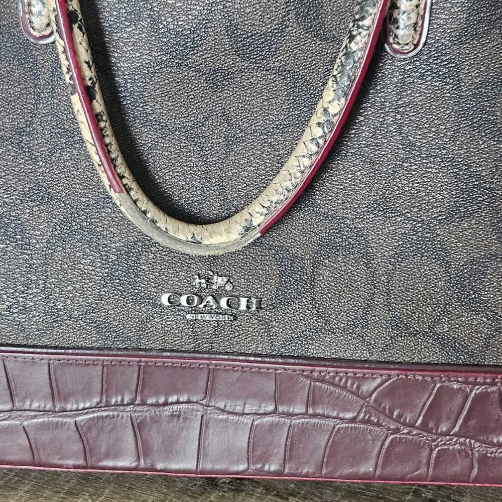 Coach Sierra Satchel Shoulder Bag - image 2