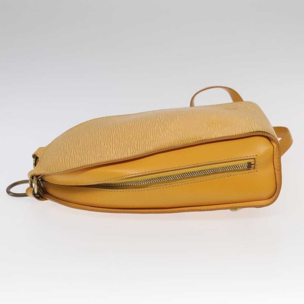 Louis Vuitton Mabillon Yellow Leather Backpack Ba… - image 4