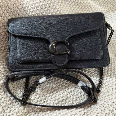 Coach Tabby Chain Clutch Crossbody purse