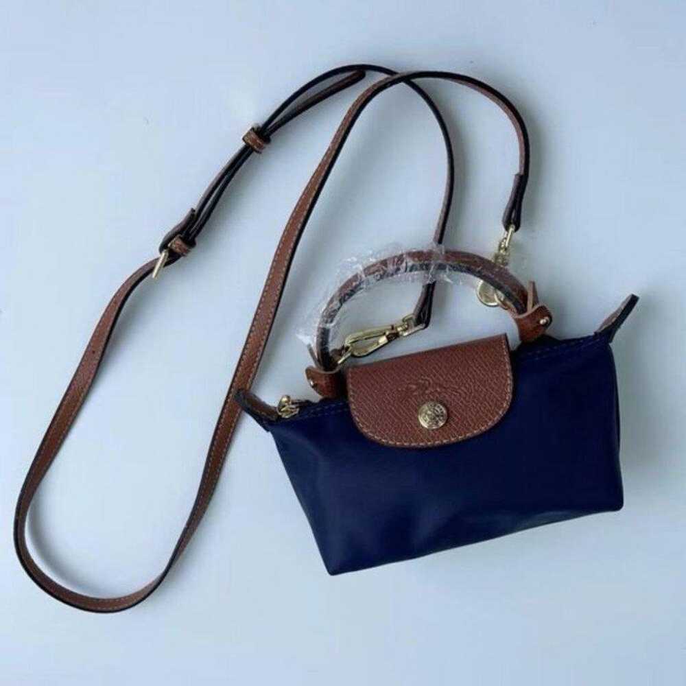 NWT Longchamp Original Navy Mini Purse Women's Ca… - image 1