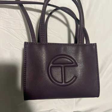 Eggplant Telfar Shopper