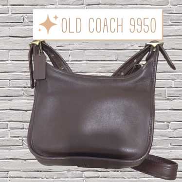 OLD COACH Shoulder Bag Dark Brown 9950