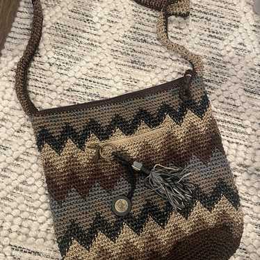 The Sak Knit Woven Crochet Bag