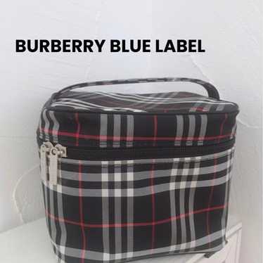 【Rare】[BURBERRY BLUE LABEL] Vanity Bag