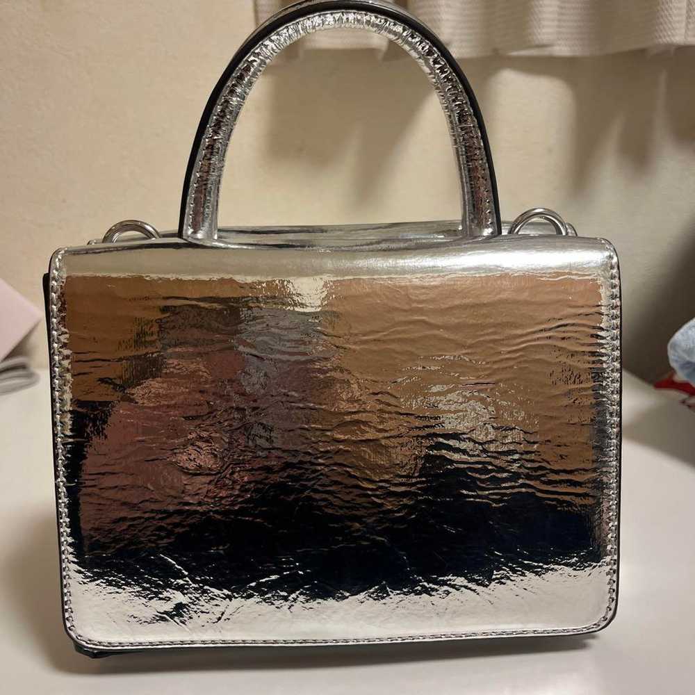 GUESS Silver Handbag - image 4