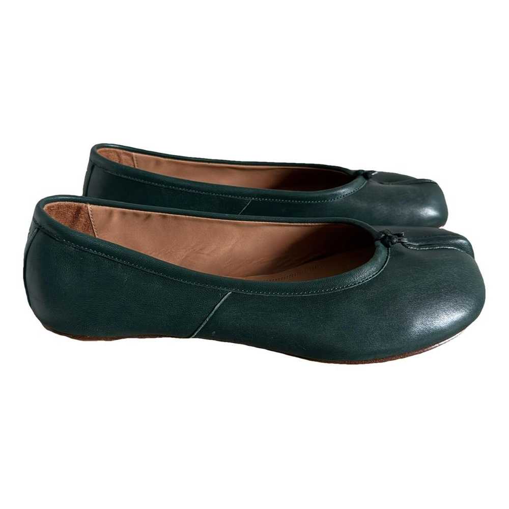 Maison Martin Margiela Tabi leather ballet flats - image 1