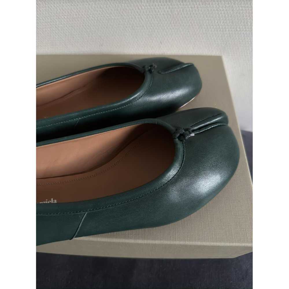 Maison Martin Margiela Tabi leather ballet flats - image 5