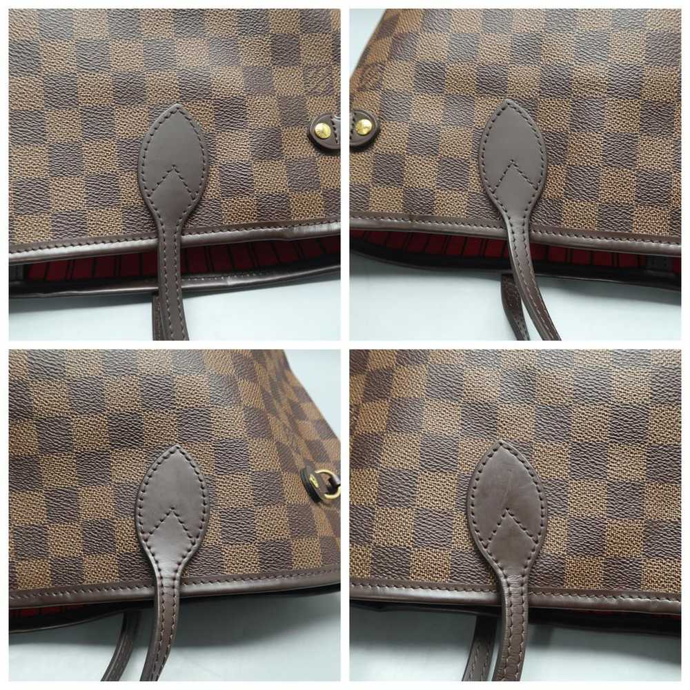 Louis Vuitton Neverfull leather handbag - image 10