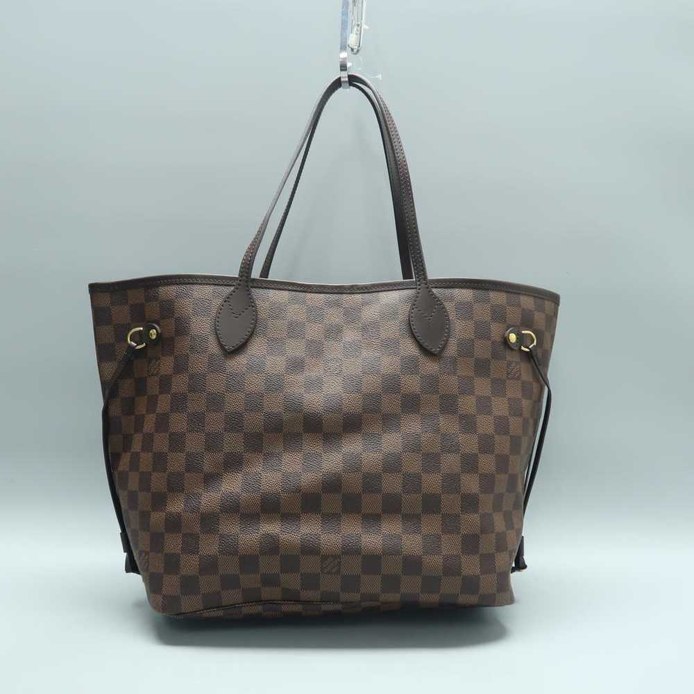 Louis Vuitton Neverfull leather handbag - image 4