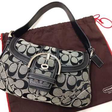 COACH Soho One Shoulder Bag Signature 10296