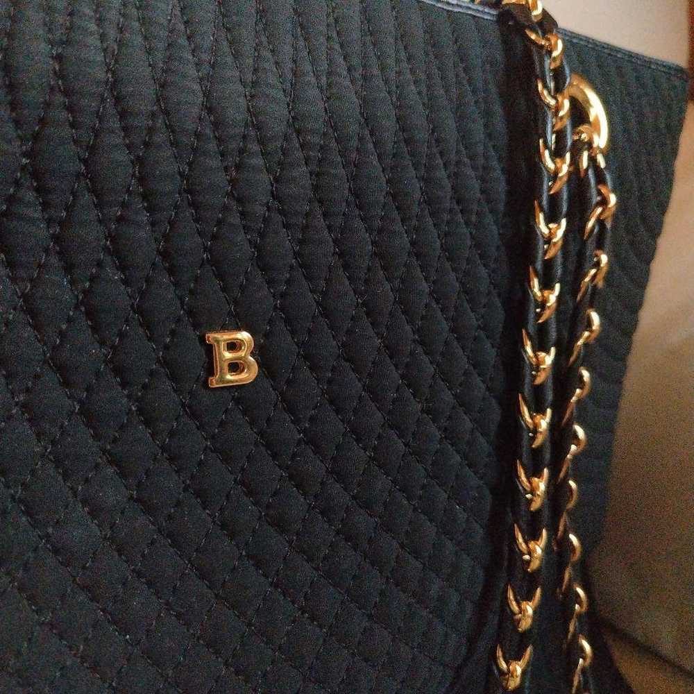 Barry Chain Bag Shoulder Bag Black Quilted Nylon - image 12