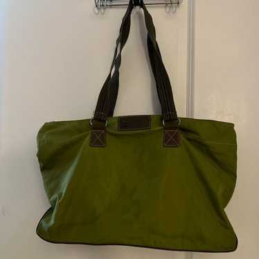 ESPRIT  Logo Green Tote  Vintage 80s 90s - image 1