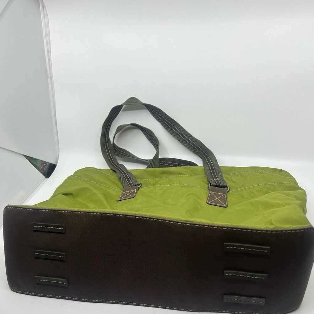 ESPRIT  Logo Green Tote  Vintage 80s 90s - image 5