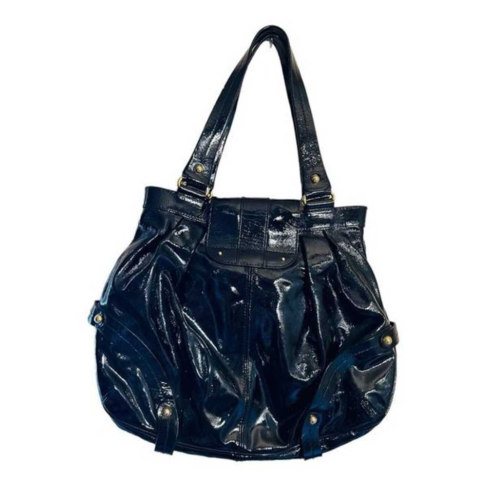 Dooney & Bourke Hayden Bag Black Patent Leather 1… - image 5