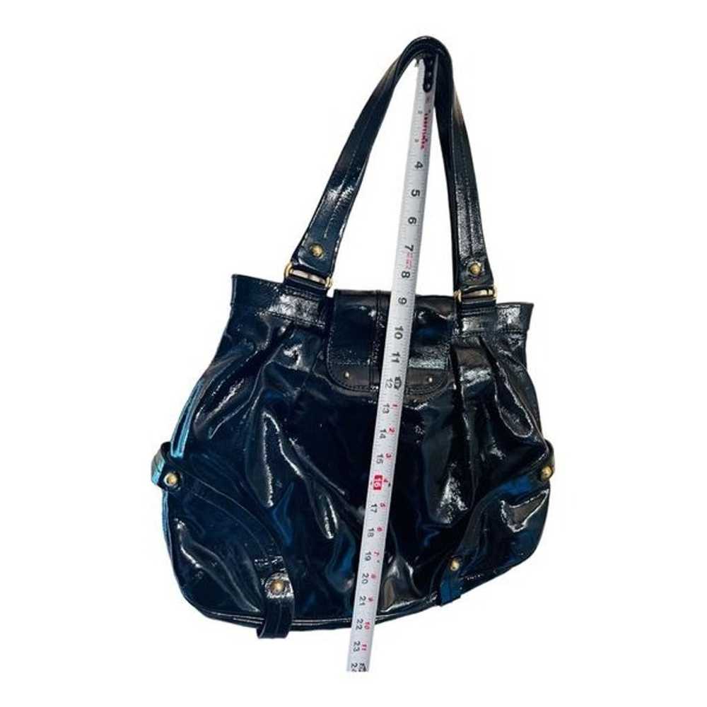 Dooney & Bourke Hayden Bag Black Patent Leather 1… - image 7