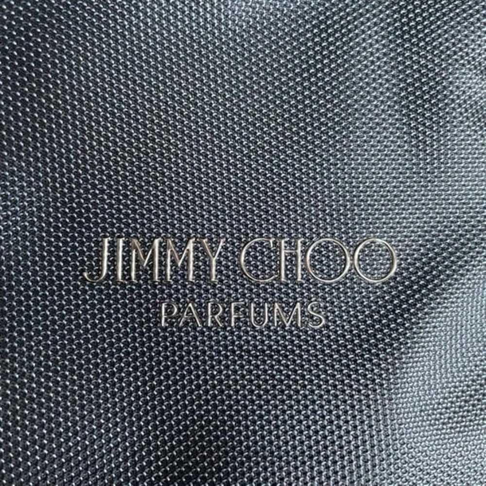 Jimmy Choo Navy Blue Canvas and Leather Trim Week… - image 5