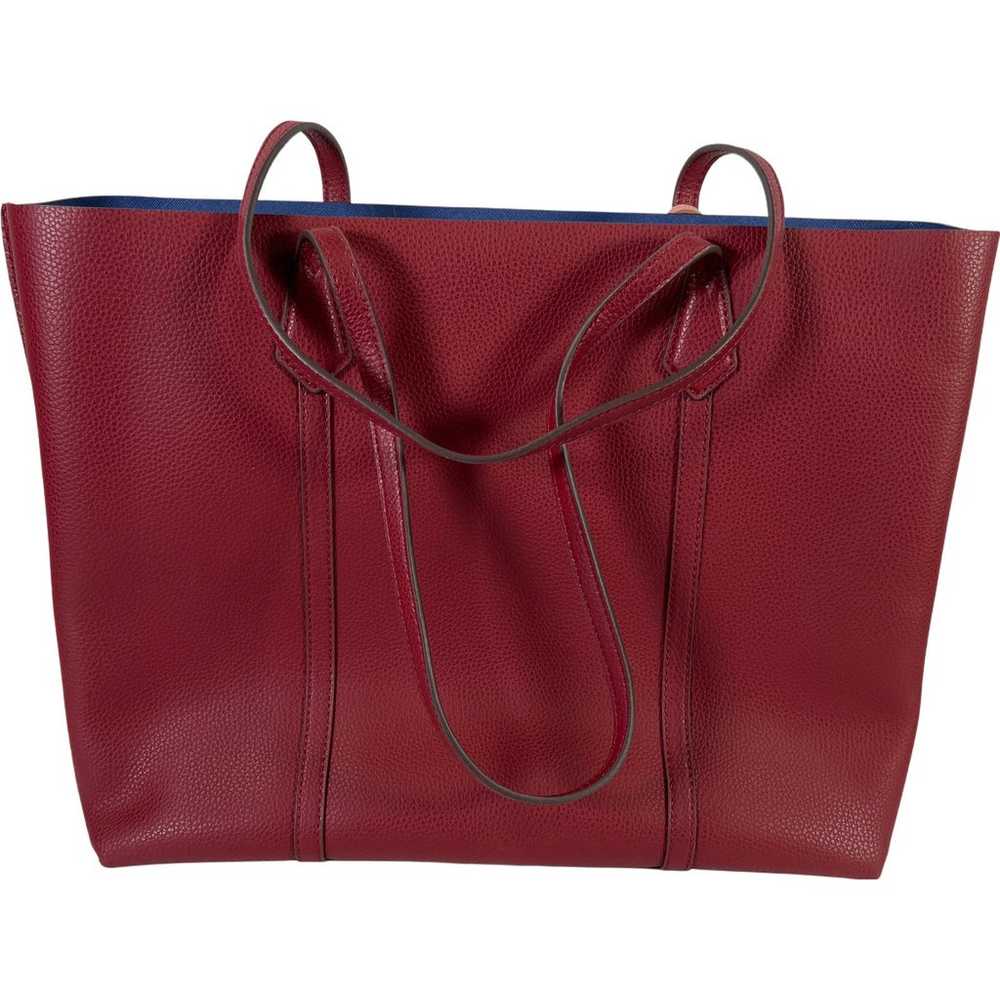 Tory Burch Red Leather Perry Triple Compartment T… - image 2