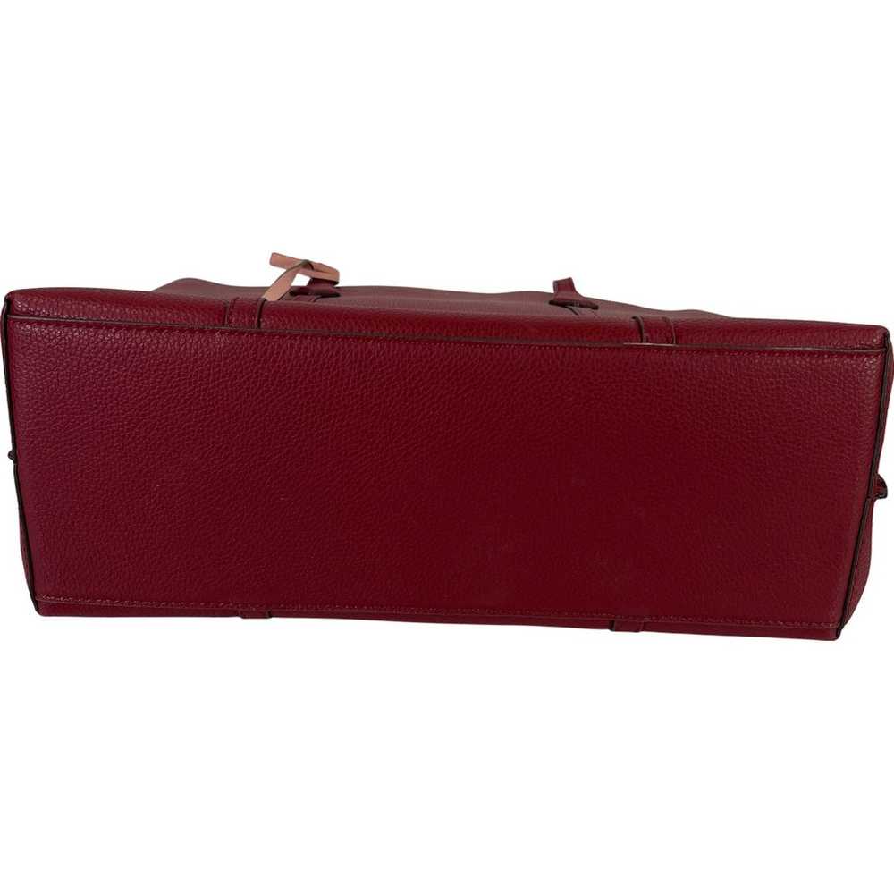 Tory Burch Red Leather Perry Triple Compartment T… - image 5