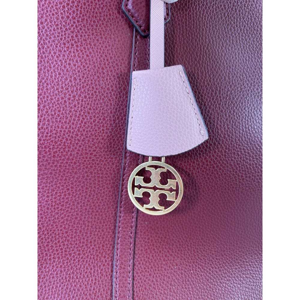 Tory Burch Red Leather Perry Triple Compartment T… - image 6