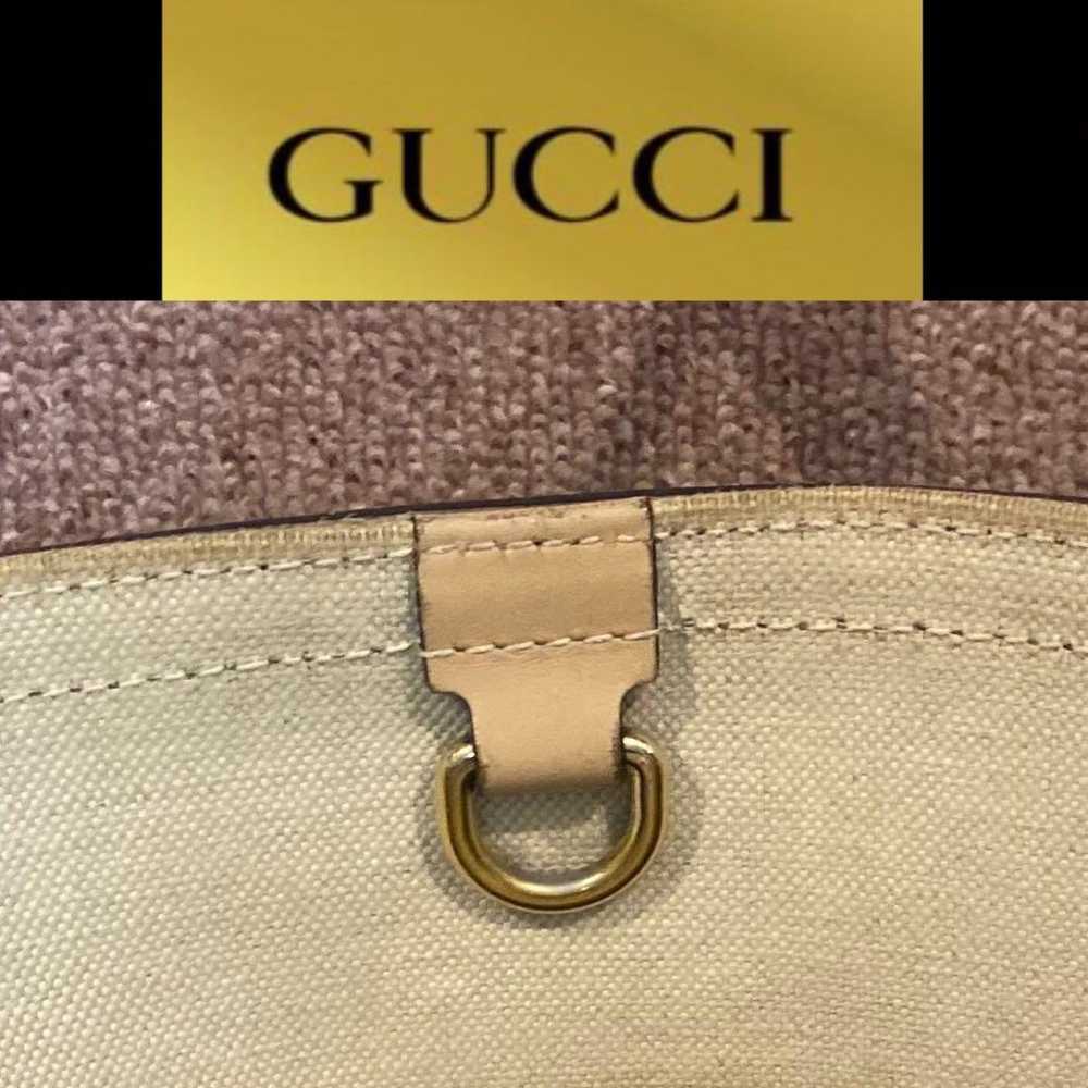 Authentic GUCCI GG Canvas Shoulder Bag Tote Bag P… - image 9