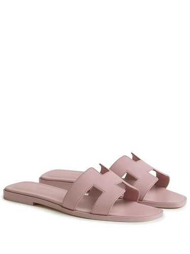 Hermès Pre-Owned Oran slides - Pink