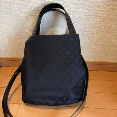 Rasitt Black Navy Round-shaped 2-way Bag - image 1