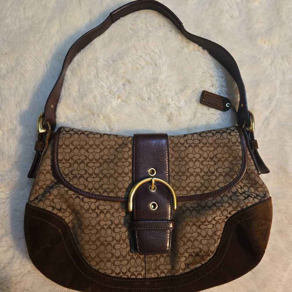 Vintage Monogram Coach Shoulder Bag☆ - image 2