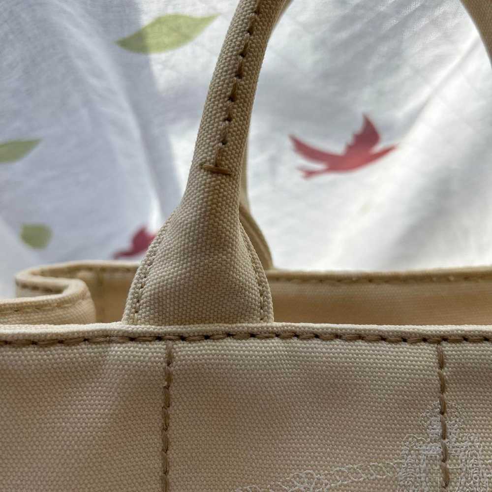 PRADA Ivory Handbag with Strap - image 4