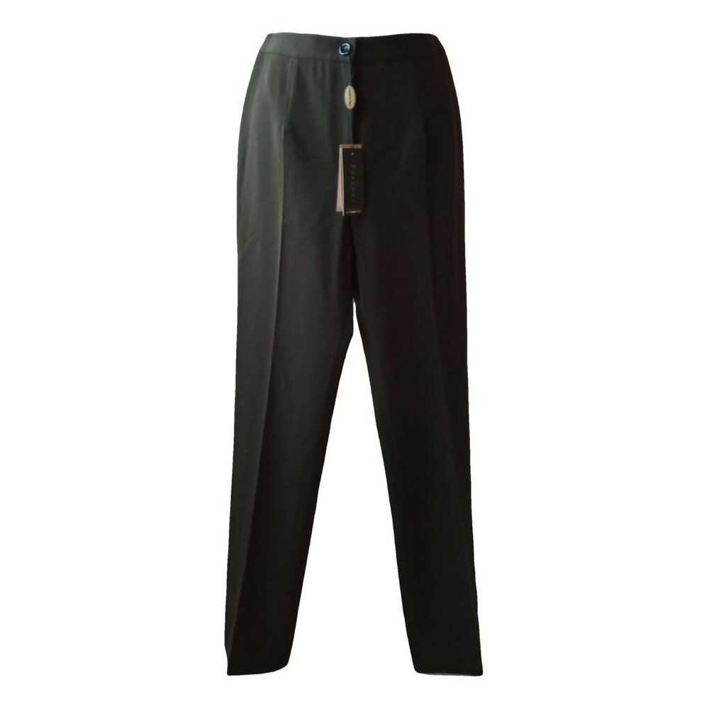 Non Signé / Unsigned Wool straight pants - image 1