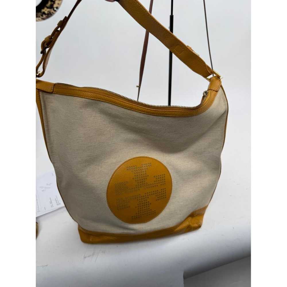 Tory Burch Linen handbag - image 7