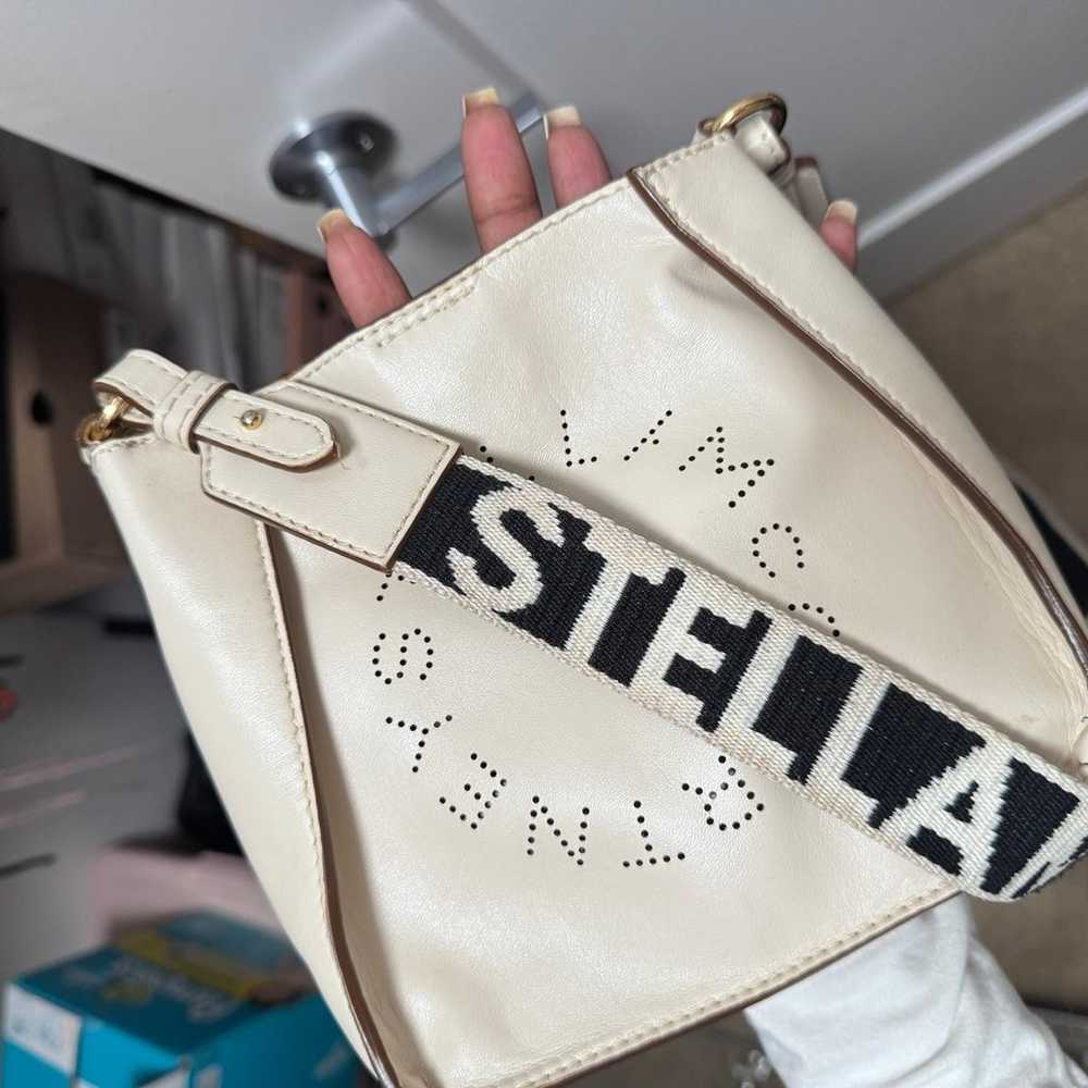 Stella McCartney Small Logo Perforated Hobo Bag - image 2