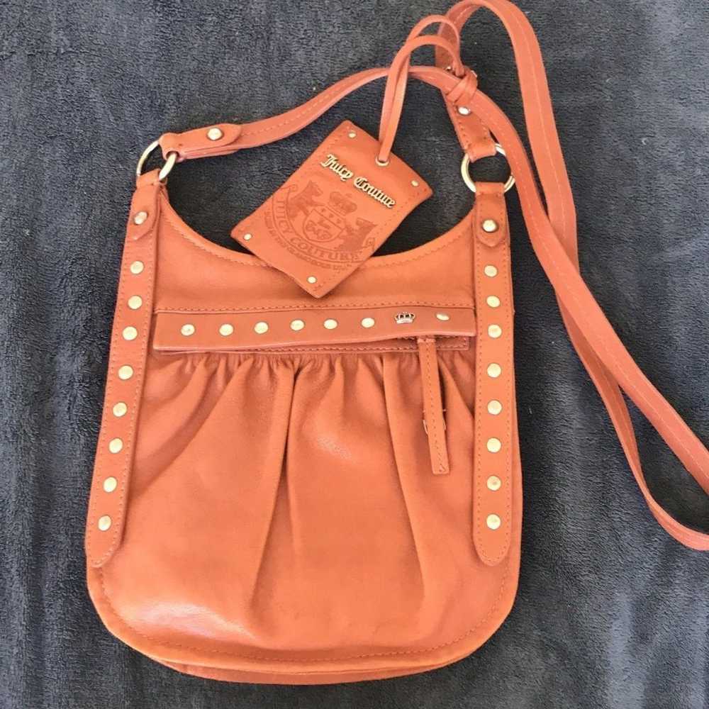 vintage Juicy Couture saddle evelyne crossbody ba… - image 1