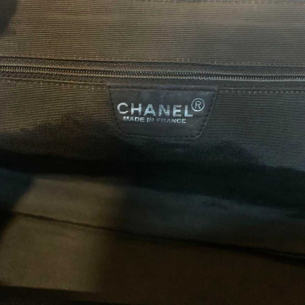 Excellent condition Chanel handbag tote bag choco… - image 11