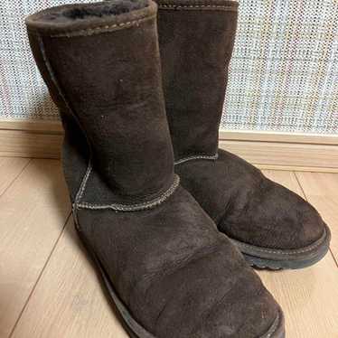 Minnetonka Moccasin Sheepskin Boots 8 24.5cm