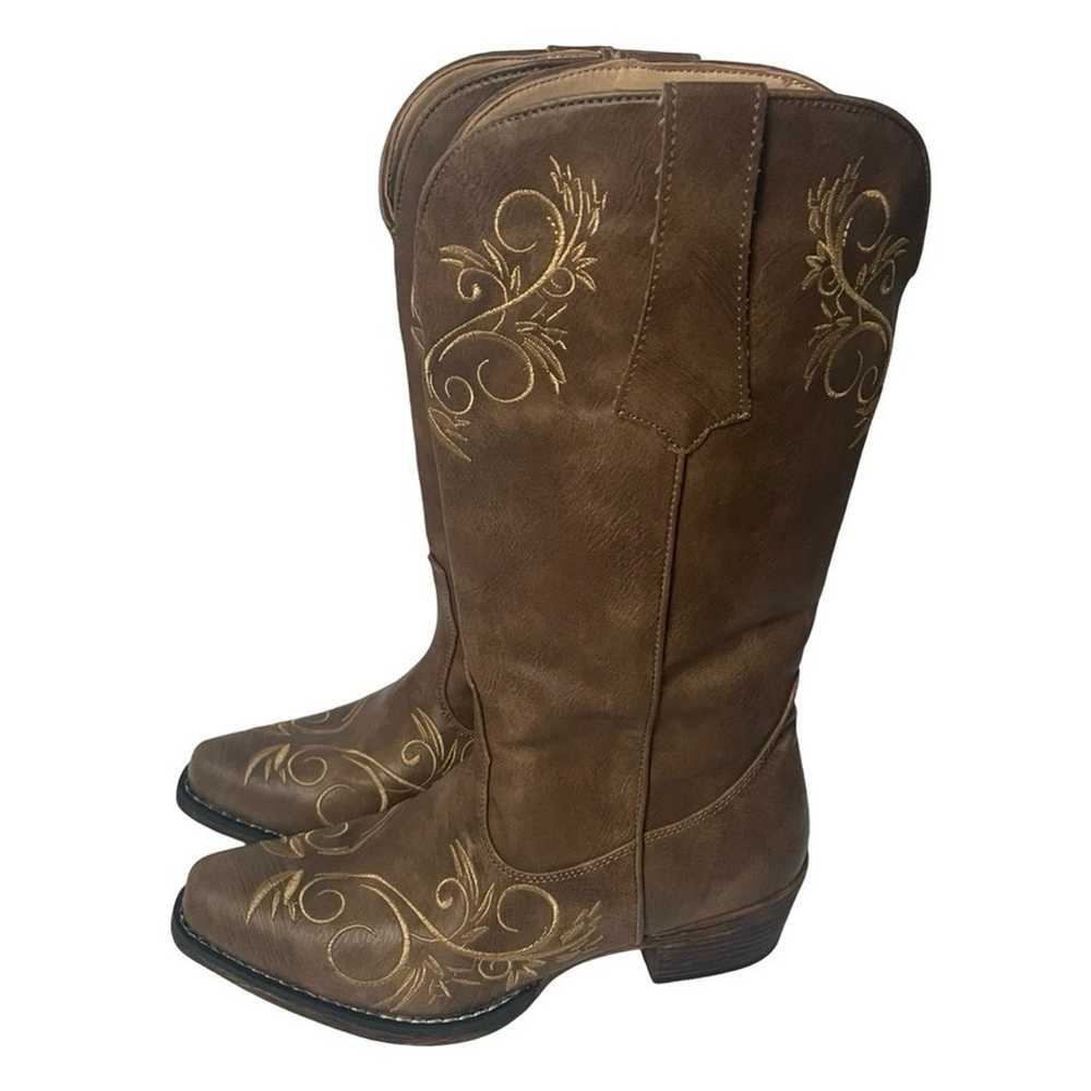 ROPER Women's Riley Mid Calf Casual Boot Tan Brow… - image 3