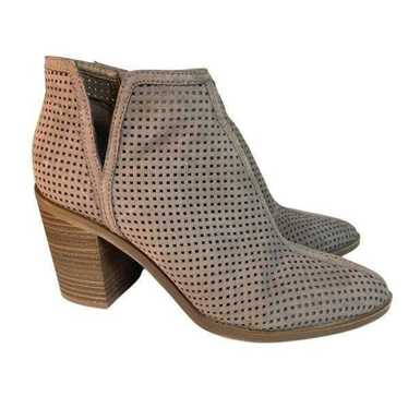 DOLCE VITA JANIE Perforated Beige Bootie