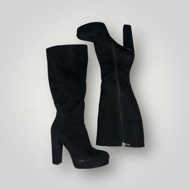 Jessica Simpson Lexie black suede tall boot