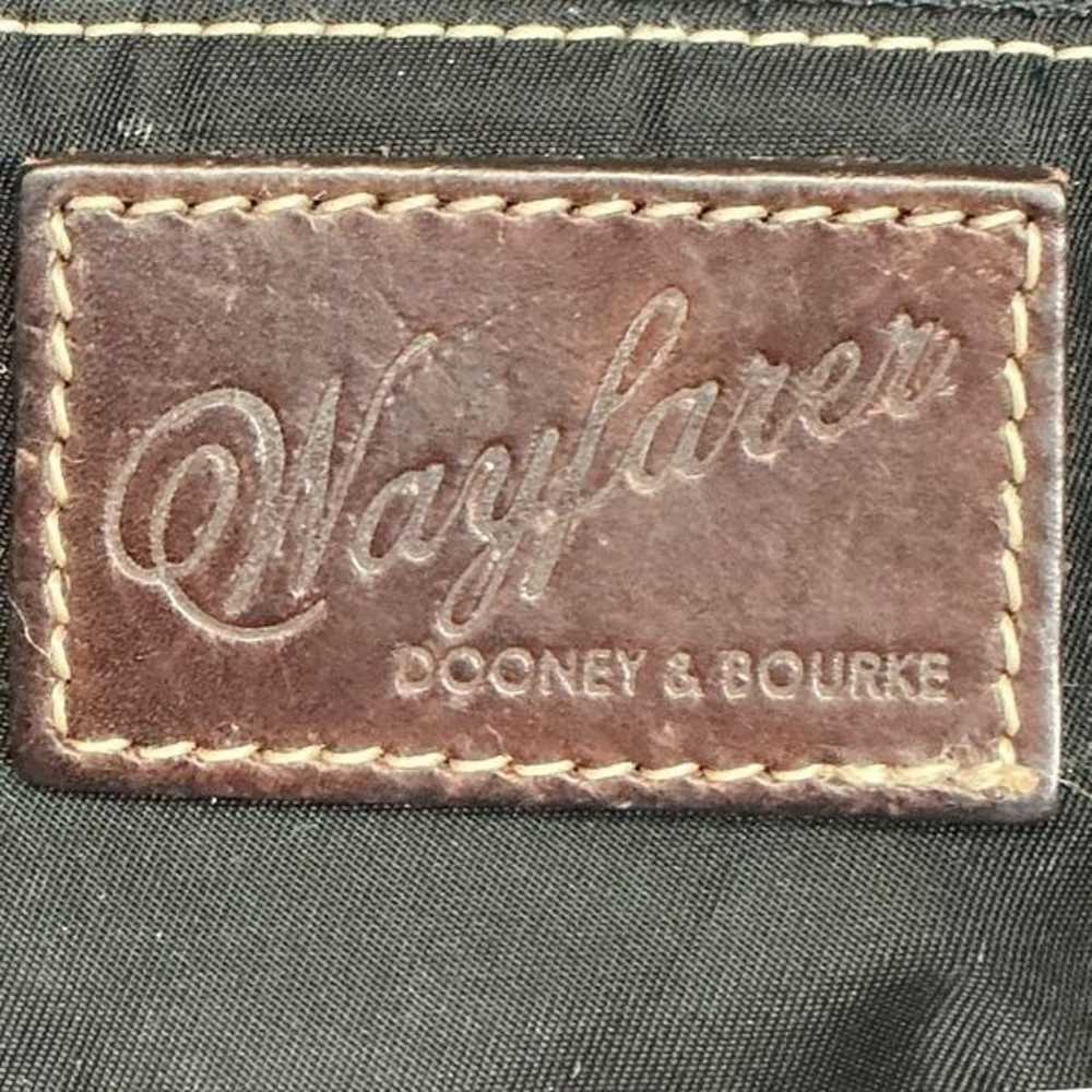 Y2K Vintage Dooney & Bourke Wayfarer Nylon and Le… - image 5