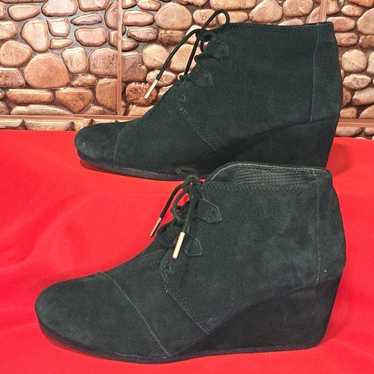 Toms Black Ankle Boots