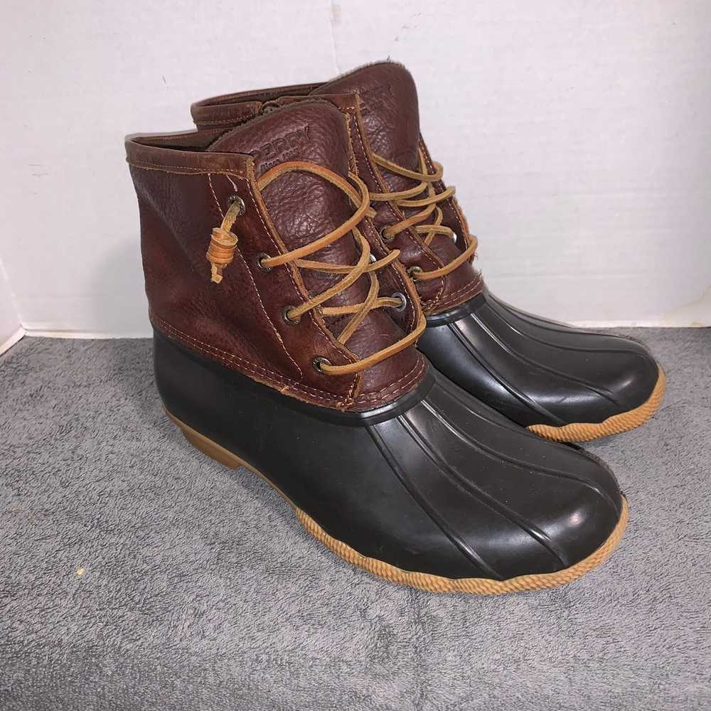 Sperry Top Sider Saltwater Duck Boot Womens Sz 9.… - image 1