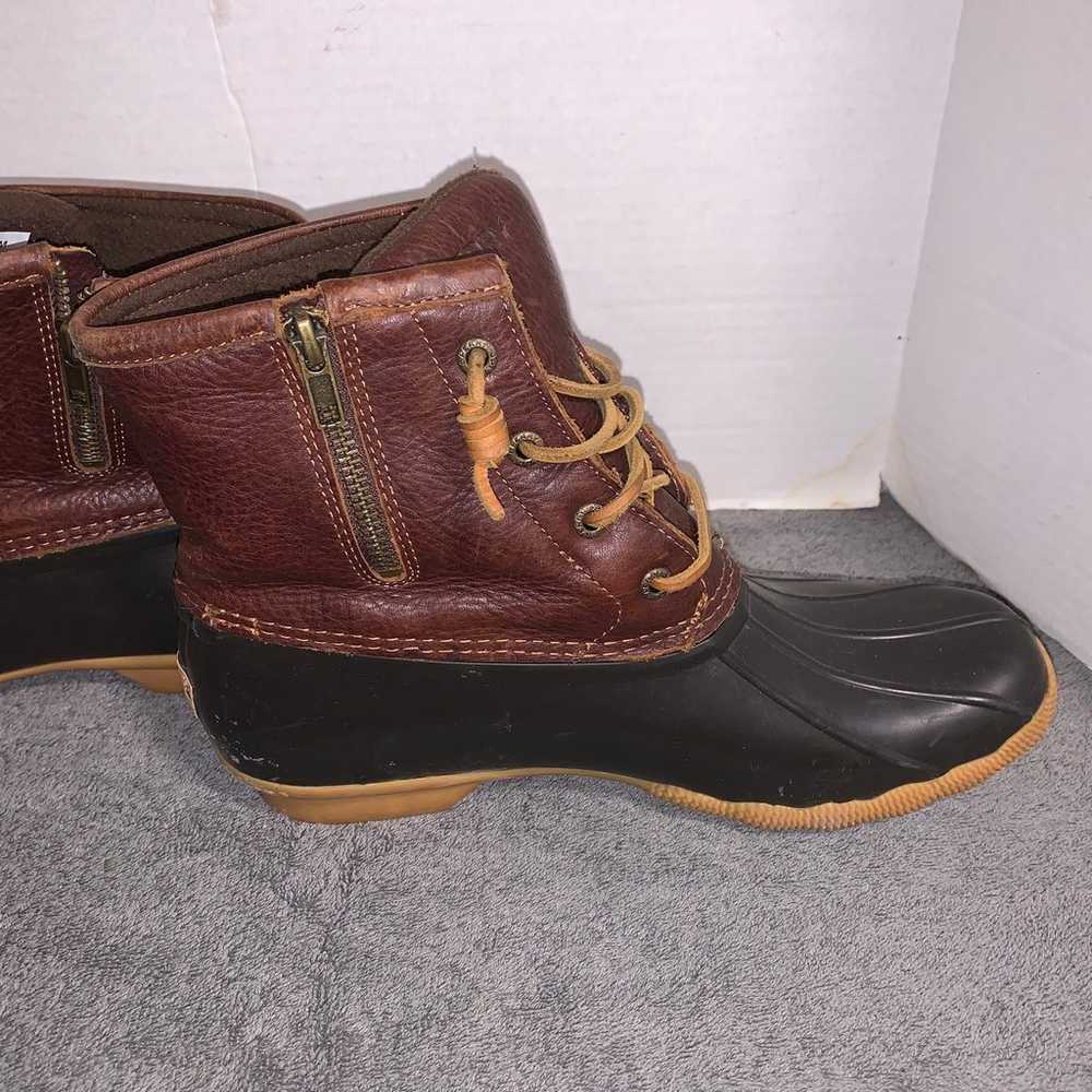 Sperry Top Sider Saltwater Duck Boot Womens Sz 9.… - image 4