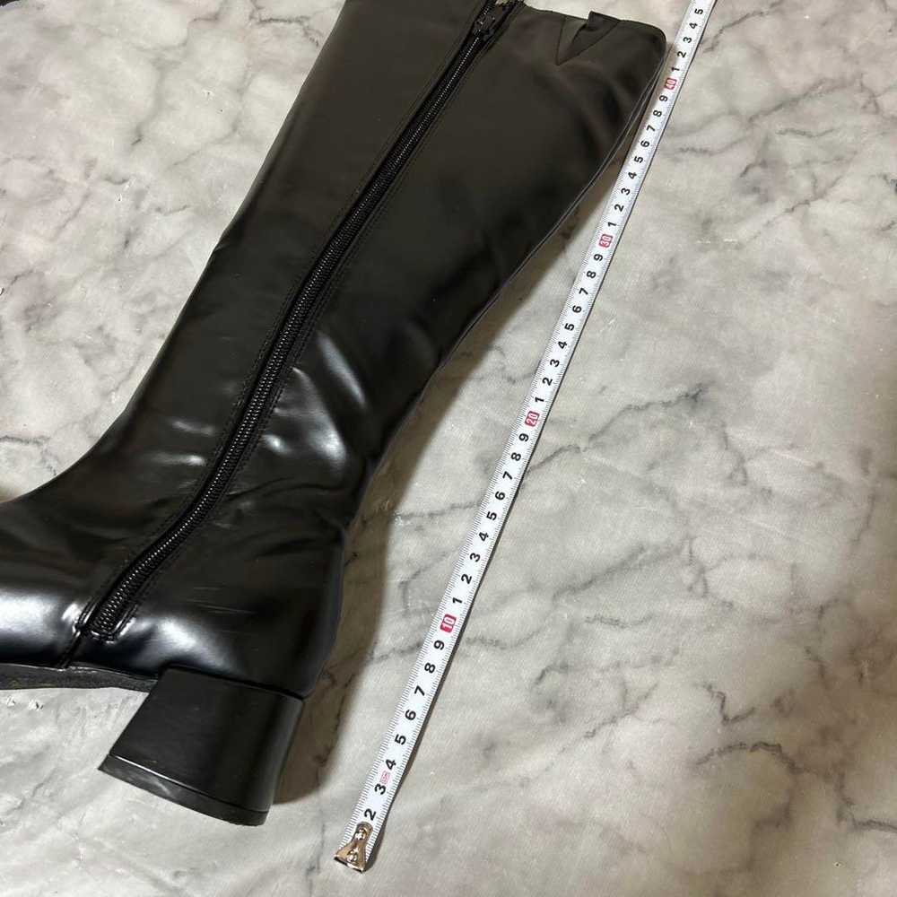 Used Long Boots in Excellent Condition, Black, Si… - image 9