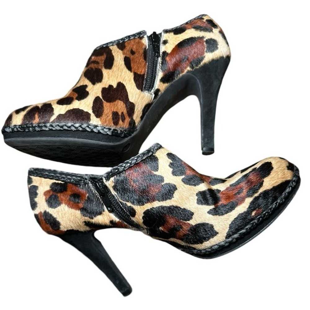 Antonio Melani size 8 leopard print Ankle stilett… - image 1