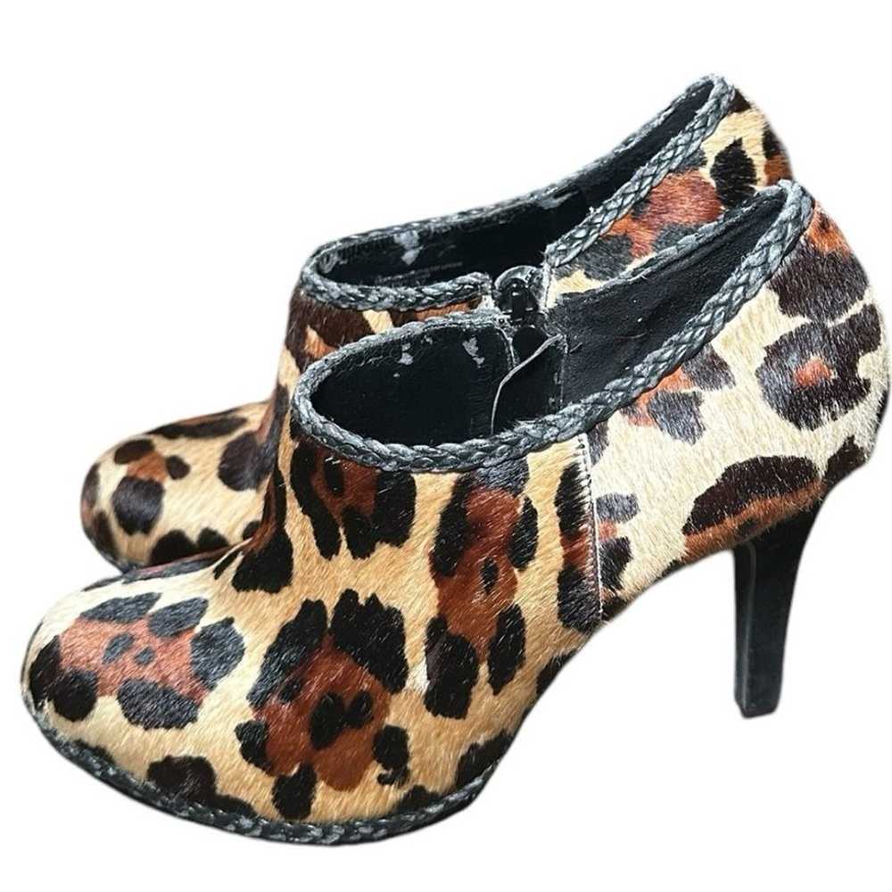 Antonio Melani size 8 leopard print Ankle stilett… - image 3