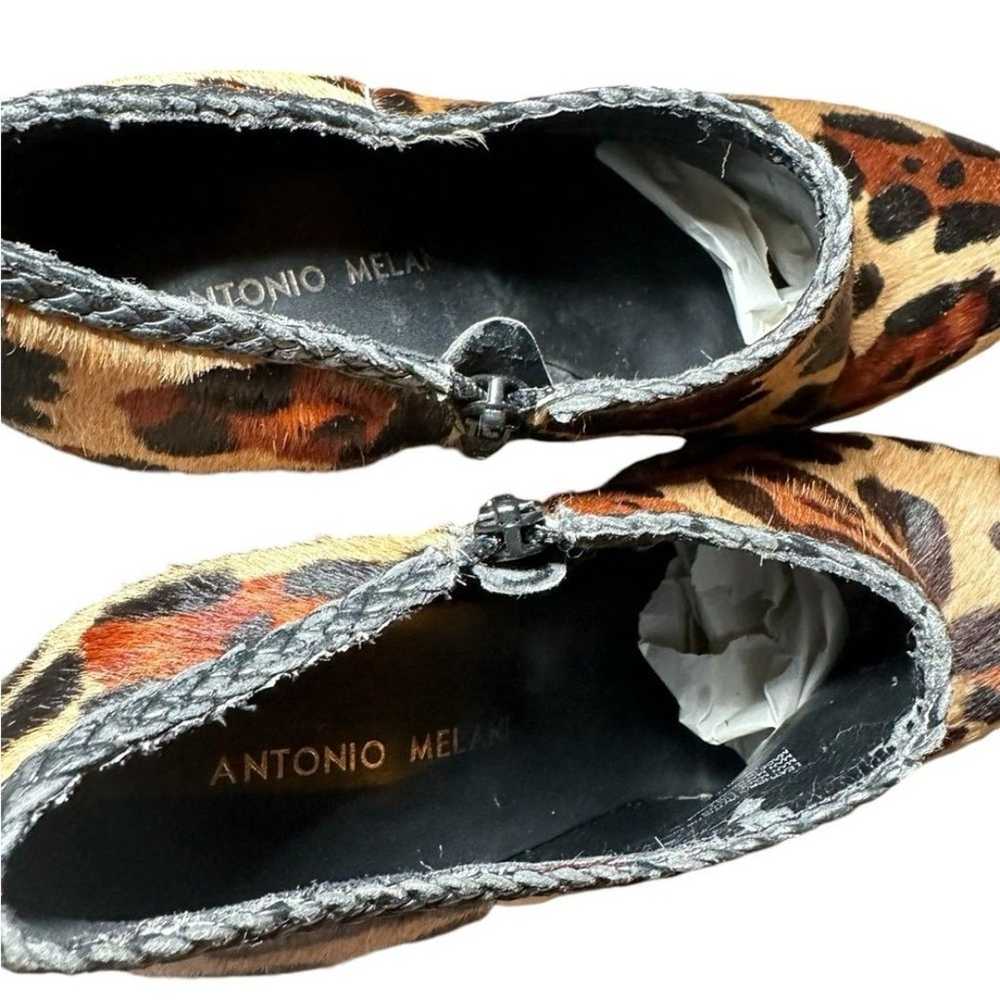 Antonio Melani size 8 leopard print Ankle stilett… - image 6