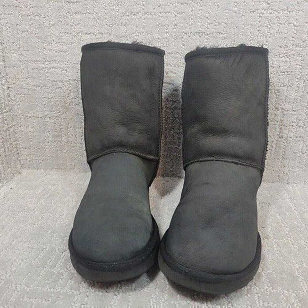 Ugg Australia Women's Size 7 US Black Suede Leath… - image 2