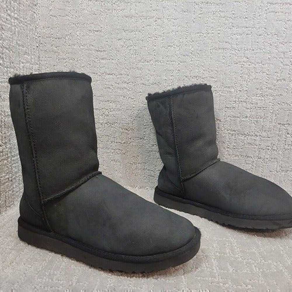 Ugg Australia Women's Size 7 US Black Suede Leath… - image 4