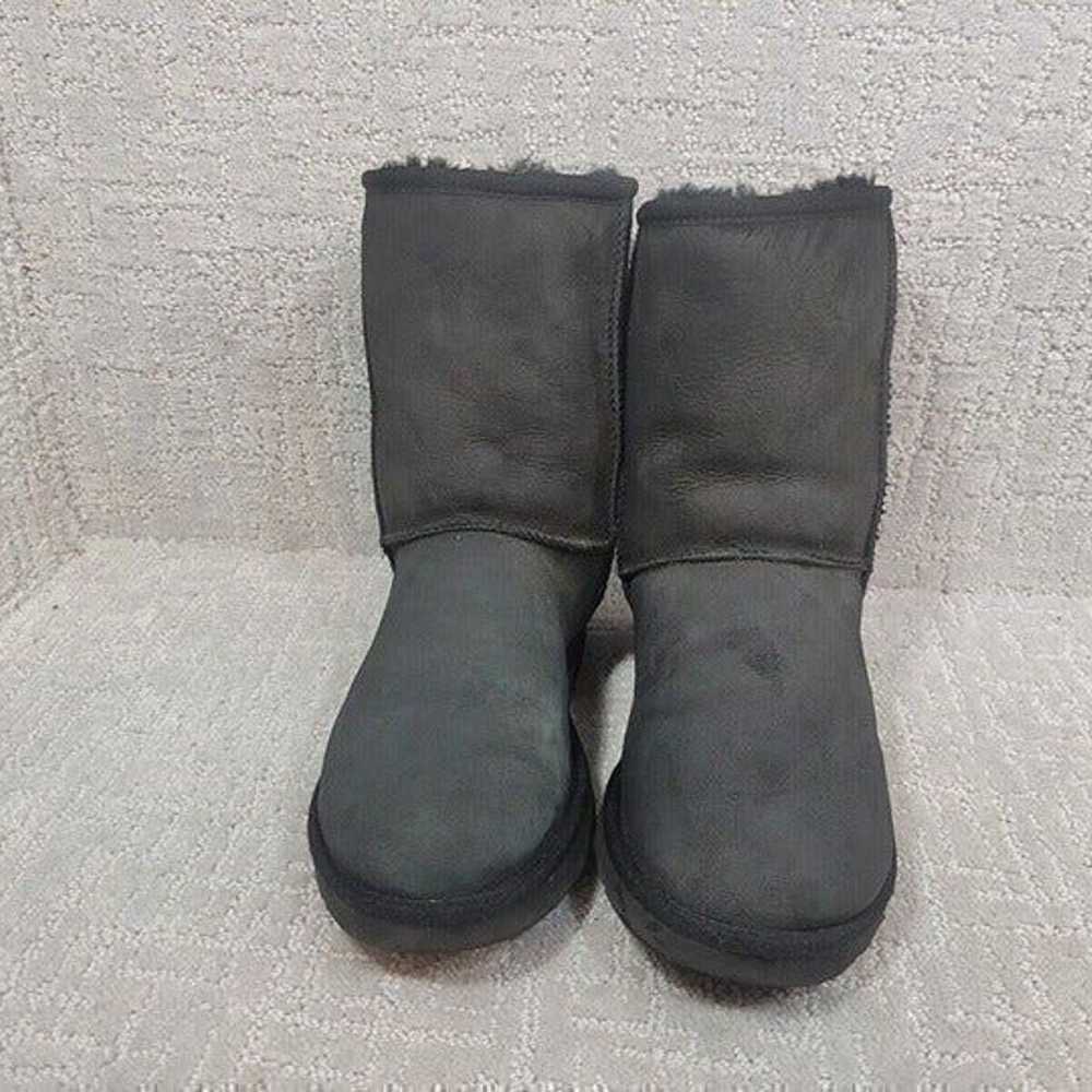 Ugg Australia Women's Size 7 US Black Suede Leath… - image 5