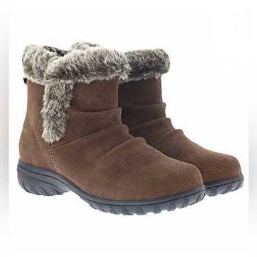 Khombu Ladies All Weather Boot (8 Brown)