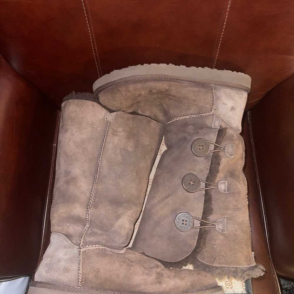 Ugg Bailey Button Triplet boots Size 7 - image 2